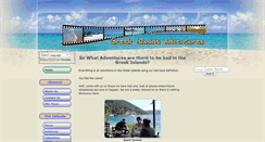 Desktop Screenshot of greek-islands-adventures.com